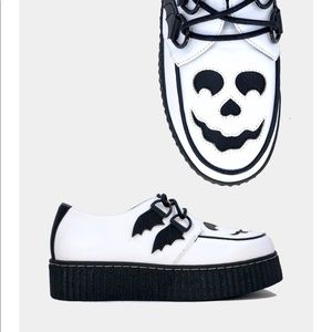 Strange Cvlt Krypt Ghost‎ Face Platform Sneaker / SZ 11